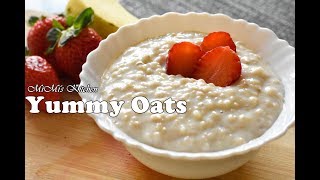ओट्स कैसे बनाये ? How to make Oats  healthy breakfast recipe ?