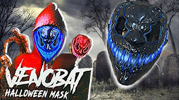Venobat NEW Light up Halloween mask Halloween Costume Unboxing & Review