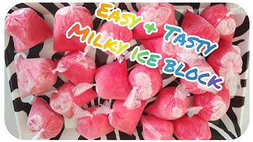 How To Make Delicious Milk Ice Block |Amazing Taste| Step By Step Ice Block Recipe| SA You Tuber