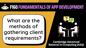 Gathering Client Requirements | 4.1 | OCR AAQ | Application Development | F160