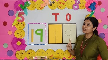 Let Us Learn How to Write & Count Numbers - Number 