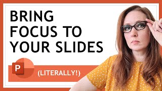 PowerPoint Morph Transitions/Animations to Create a Pan-and-Zoom Effect