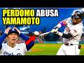 GERALDO PERDOMO DESTROZA A YOSHINOBU YAMAMOTO EN DODGER STADIUM