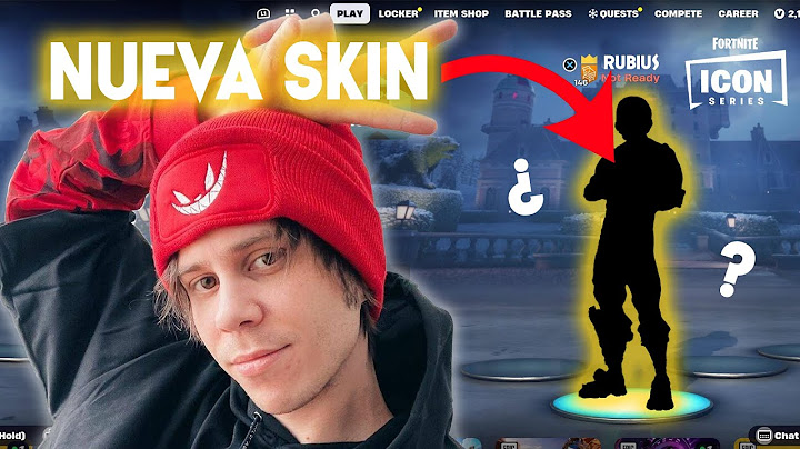 RUBIUS reacciona al teaser de su SKIN en FORNITE  LA COSA MASIVA