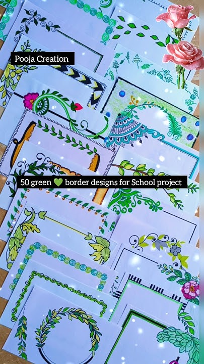 50 Assignment front page design/ Project Work Designs/ Front page ...