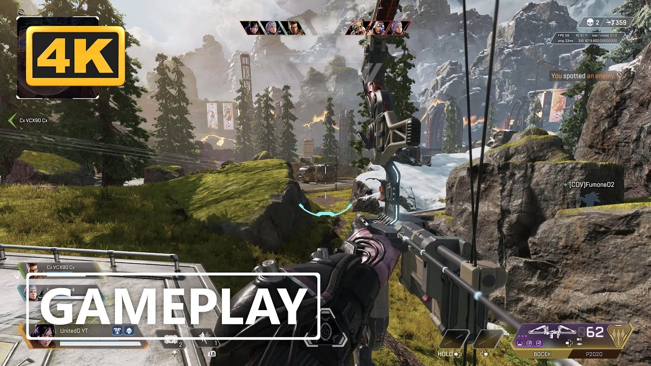 Apex Legends геймплей.