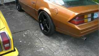 84 camaro with C6 Wheels