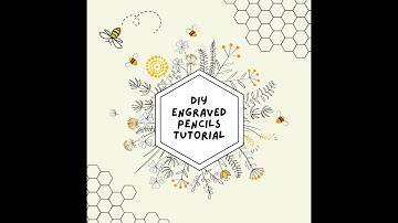 Engraved pencils on the glowforge