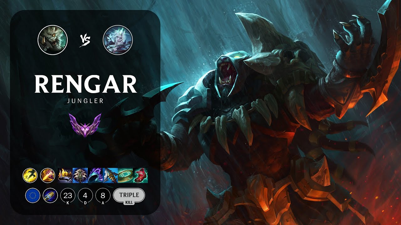 Rengar Jungle vs Viego - EUW Master Patch 14.7