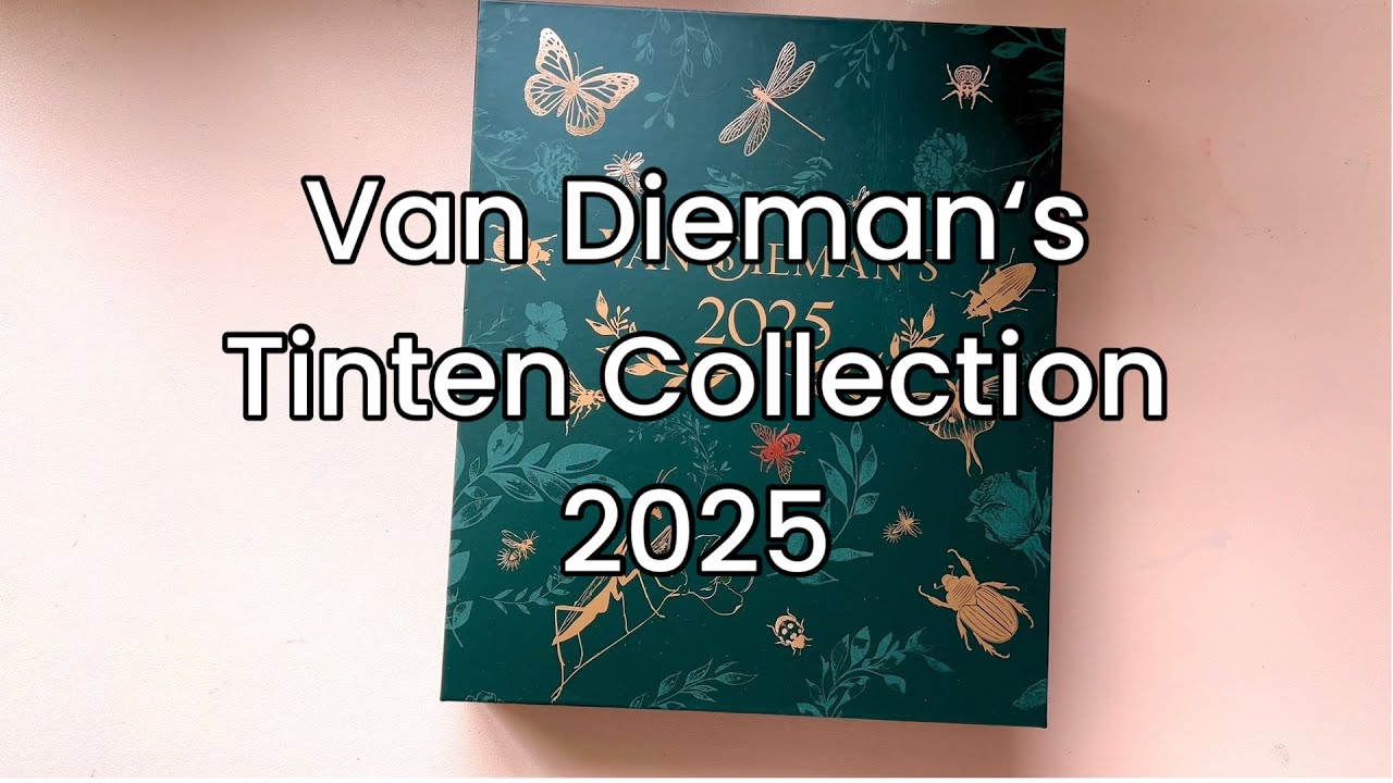 Van Dieman‘s Collection 2025 | Ink Swatching with me 