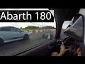 A1 1.4 TFSI 185 vs Punto Abarth Evo 1.4 180 - Départ Lancé