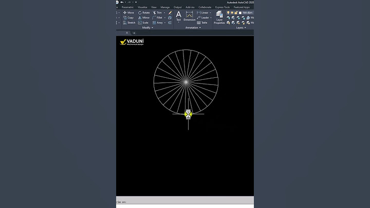 Hướng dẫn các lệnh hay trong cad năm 2024