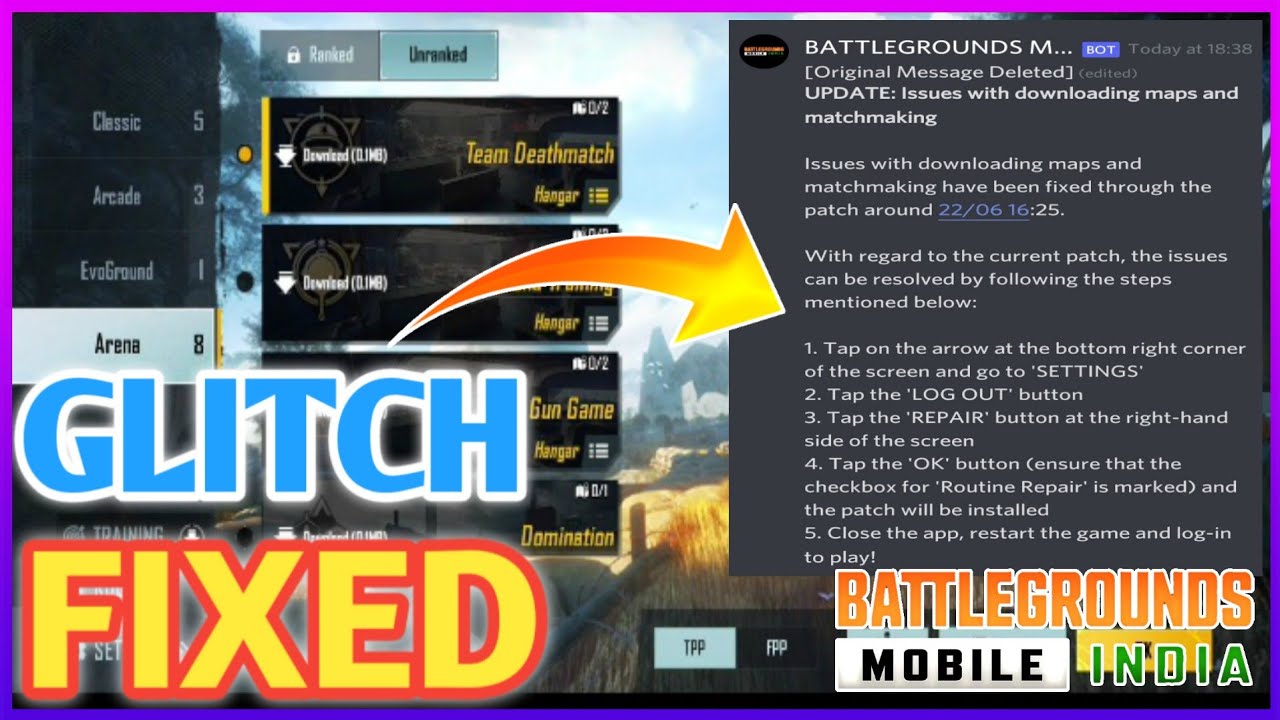 🇮🇳Battleground Mobile India Map Not Downloading | BGMI 0.1MB ERROR | BGMI MAPS NOT DOWNLOADING🔥