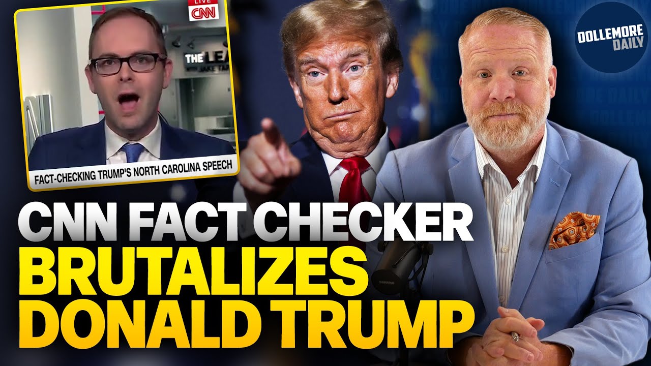 CNN Fact-Checker RUNS OUT OF BREATH Correcting Trump's Rally Lies!!!