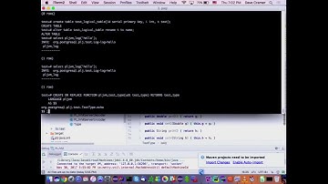 2017-11 Java Stored Procedures In PostgreSQL