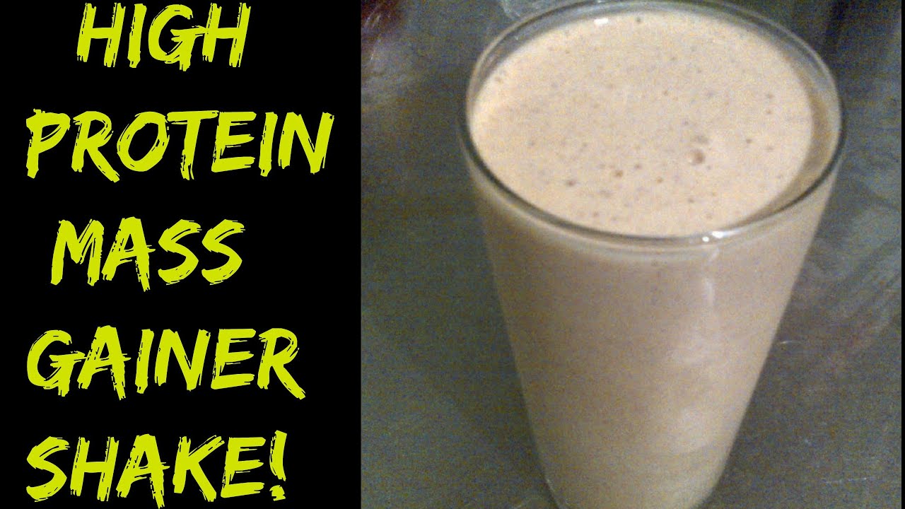 EASY, QUICK & AFFORDABLE " HIGH PROTEIN MASS GAINER SHAKE" ! YouTube