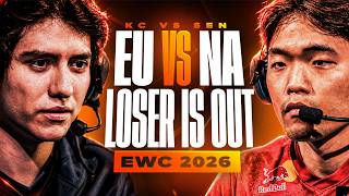 EU VS NA LOSER IS OUT - KC VS SEN - EWC DAY 2