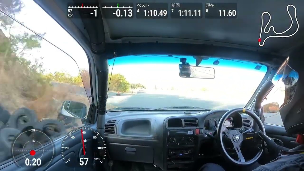 2026年2月21日 TSタカタサーキット HA23 アルト 練習