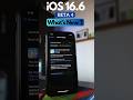 iOS 16.6 Beta 4 is Released - What’s new ? #shorts #eywkaa #apple #ios16