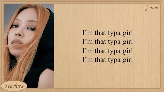 BLACKPINK Typa Girl Lyrics