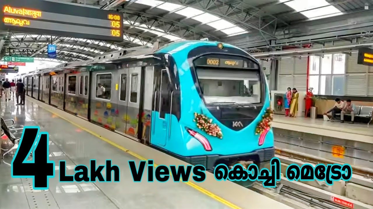 Kochi Metro Edapplly To Maharajas Ground Youtube
