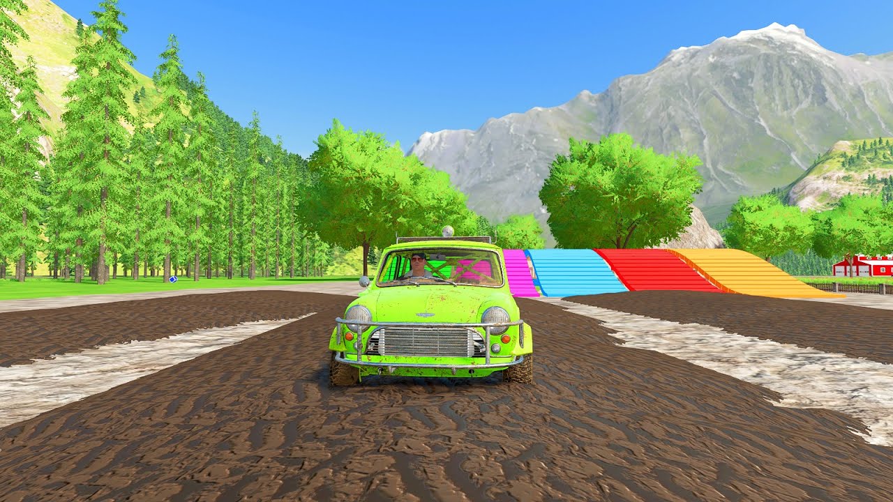 TRANSPORTING MINI DAKAR, MINI COOPER, PAJERO, MUSTANG & SKODA !FS22 ...