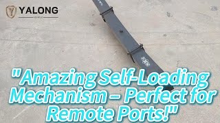“Ingenious Engineering: Leaf Spring Trailer That Loads Itself!”