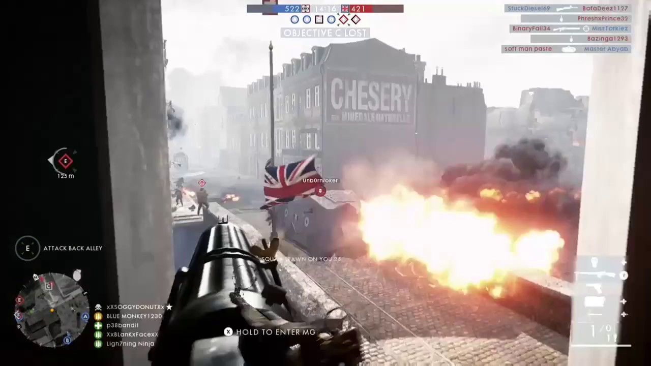 Multi kill with crossbow launcher HE