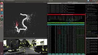 Monocular SLAM (openVSLAM) + Deep Monocular Depth Estimation (packnet_sfm_ros)