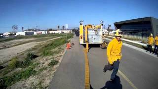 Reverse Hose Lay Officer POV