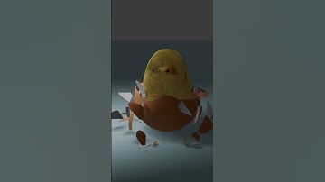 Blender Hatch An Egg #3d #blender #cgi