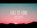 The Script - Hall Of Fame Ft.will. i. am (Lyrics) #oreomusic #thescript #lyrics