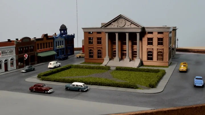 Hill Valley Subdivision Update: Streets, sidewalks, and a couple new buildings! April 23, 2022