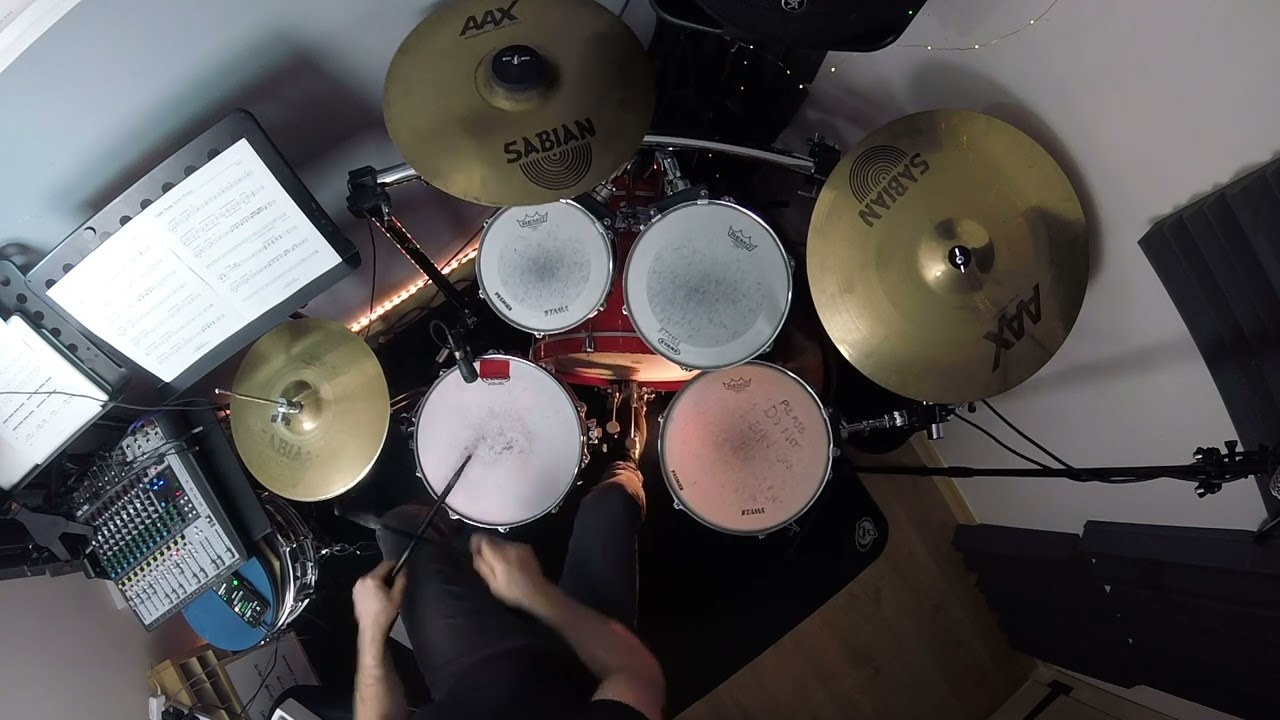 Rachel Platten - Fight Song SIMPLIFIED VERSION - Drumkit Sheet Music Demonstration