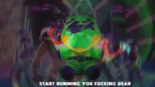 Monty falls but its Childs Play 3 (FNAF Security Breach)