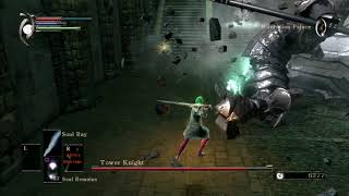 SL1 NG+5 PBWT No rolling/sprinting/blocking/parrying Tower Knight (No rings/buffs)