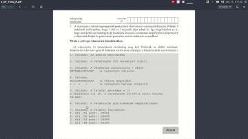 Informatika érettségi 2017. máj., programozás, Python 3, magyar nyelvű feladatsor, 7/7