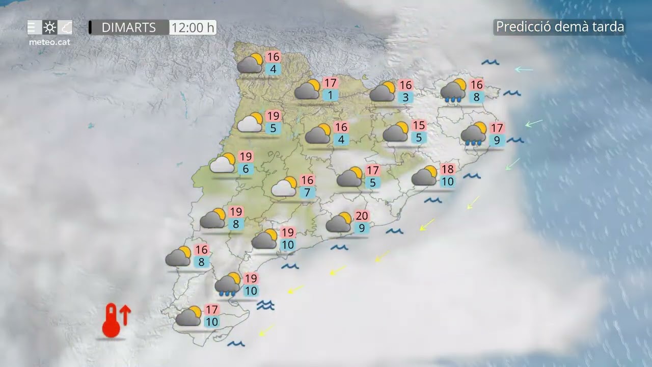 Predicció general per a dimarts 03-03-2026