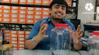 10 रुपए से glassware jars & bottles ......यहाँ से सस्ता कही नही