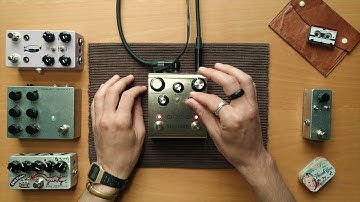Lo-fi pedals with Synths. Shallow Water, Lofi Junky, Deco, Emperor + The Accountant