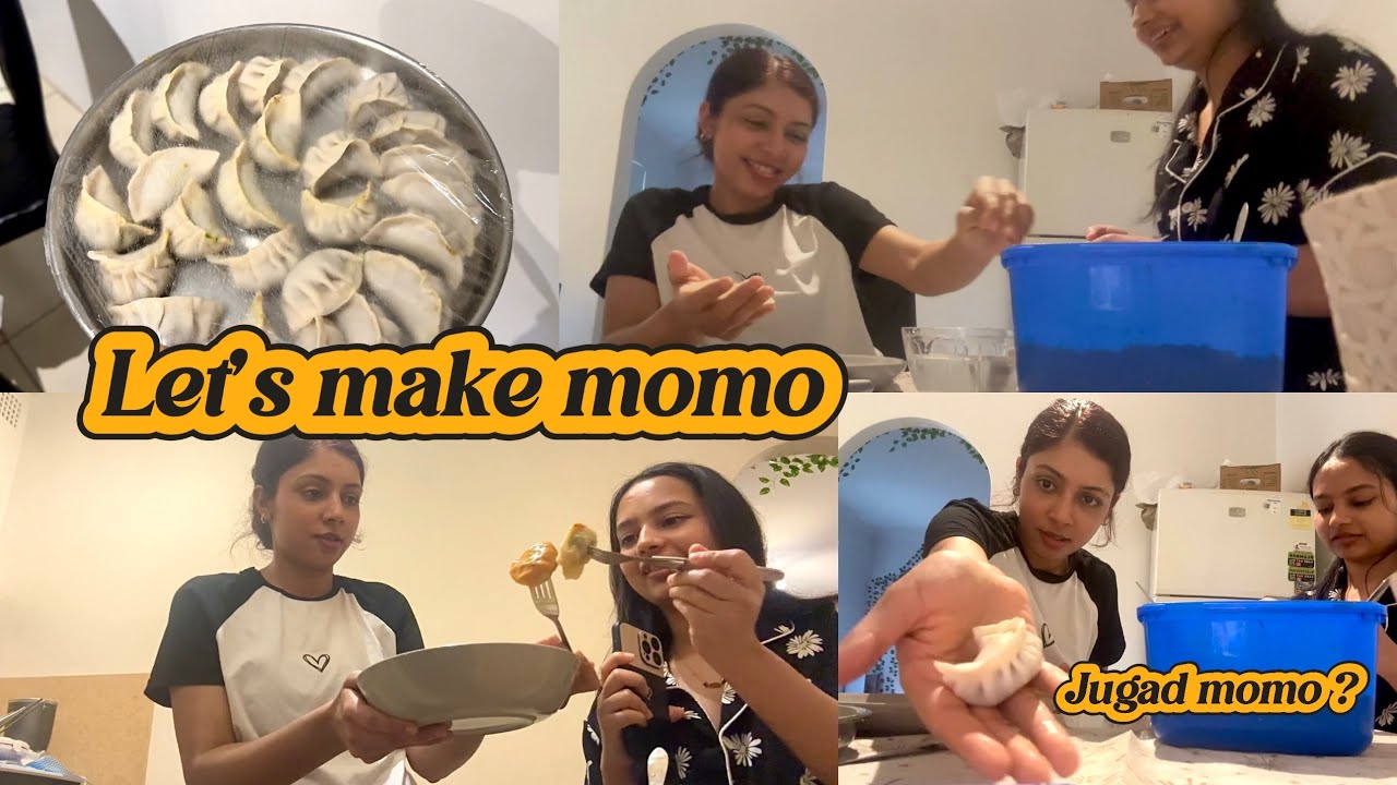 Making momo || Nepalese food 🍲 || jugad? 