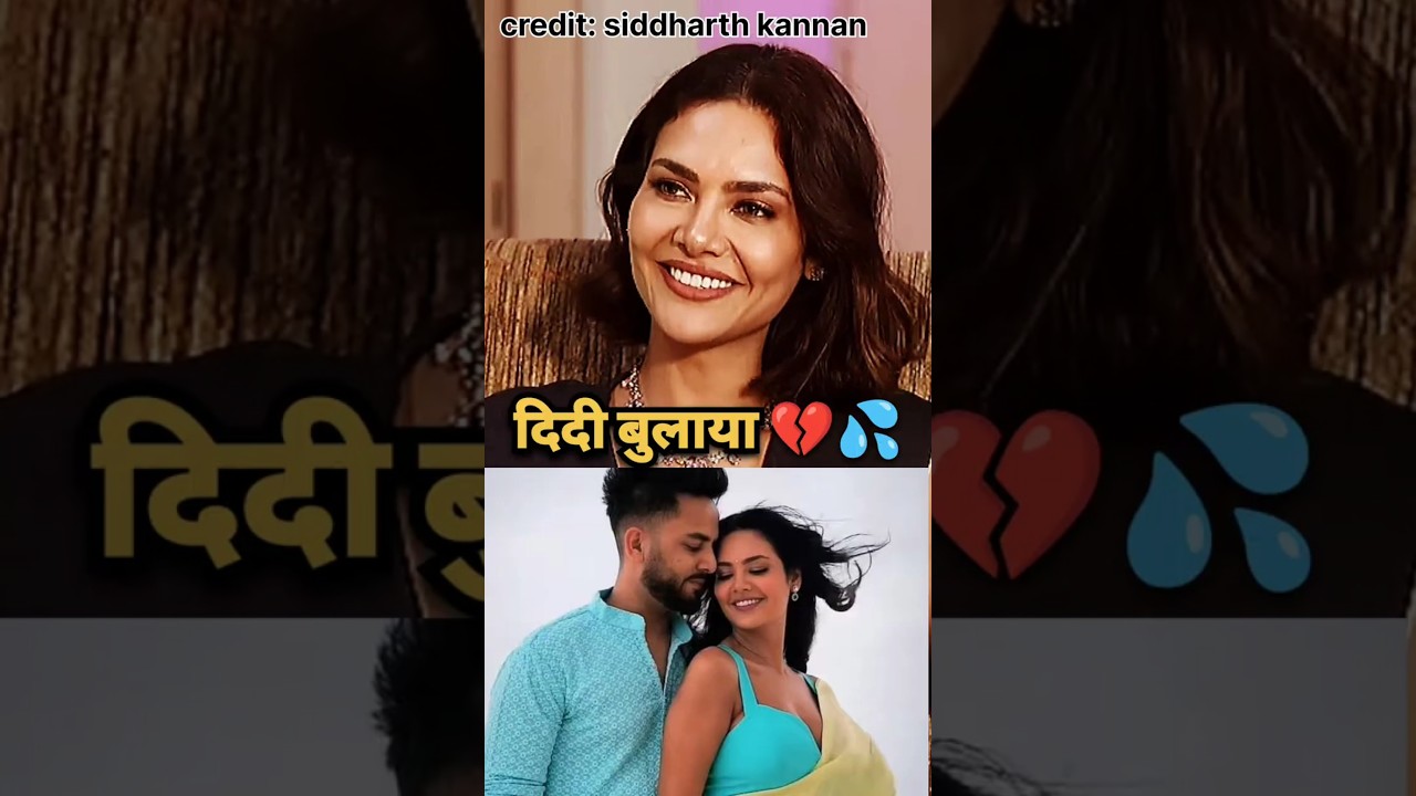 ESHA GUPTA ON ELVISH YADAV