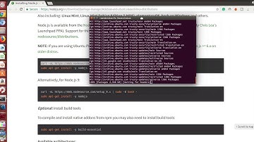 How to install nodejs,npm in ubuntu
