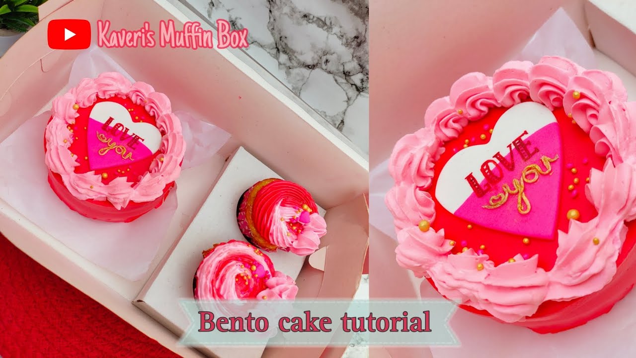 How to perfectly Crumb Coat a bento cake|Edge Icing technique for beginners|
