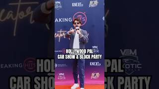 HOLLYWOOD PAL CAR SHOW &amp; BLOCK PARTY WAS LIT 🔥 #carshows #hollywoodblock #blockparty