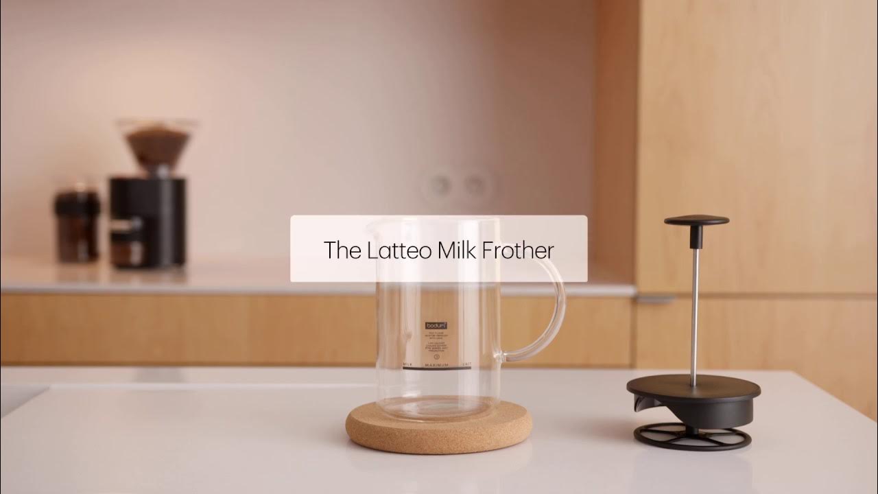 BODUM® - How To  Latteo Milk Frother 