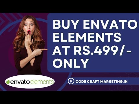 💡 How I Got Envato Elements for a Fraction of the Cost at Rs.499/- Only 🛒 #CodeCraftMarketing
