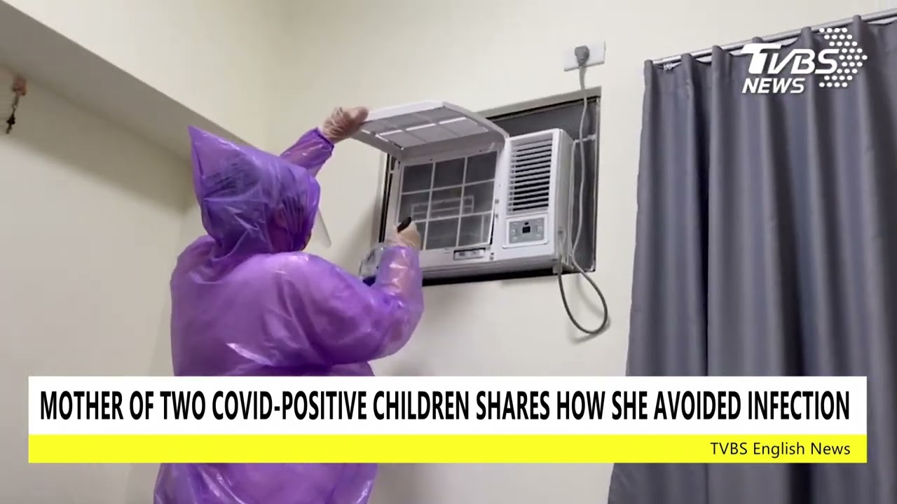 【TVBS English News】TW MOTHER DEMONSTRATES EXTREME SAFETY MEASURES TO PREVENT COVID-19