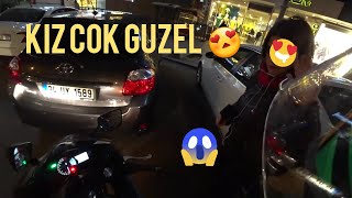 Arkamda Kiz Olduğundan Max Güvenli̇k - Artçi Varken Yavas Olun - R25 Motovlog