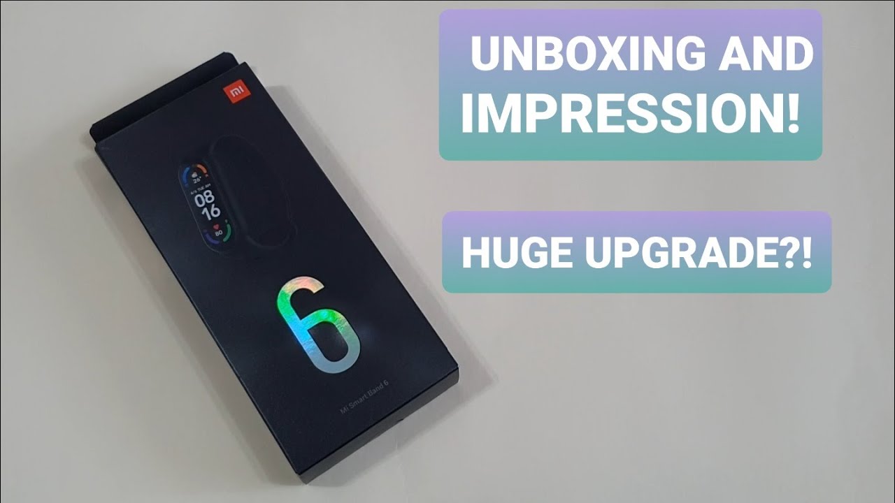 Xiaomi Mi Band 6 - My Unboxing And First Impression! Huge Improvement?!